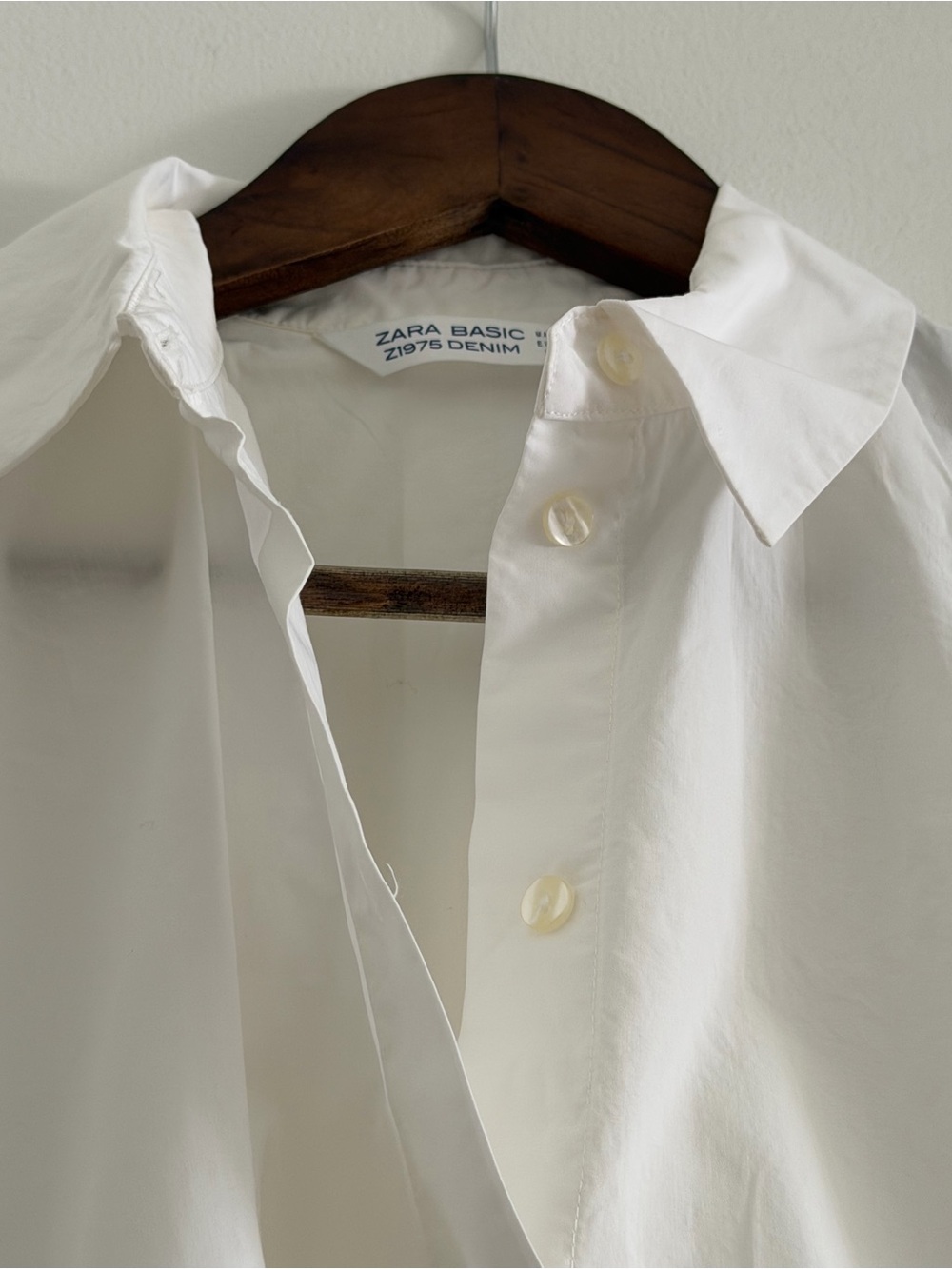 Zara White Men's Button-Down Dress Shirt